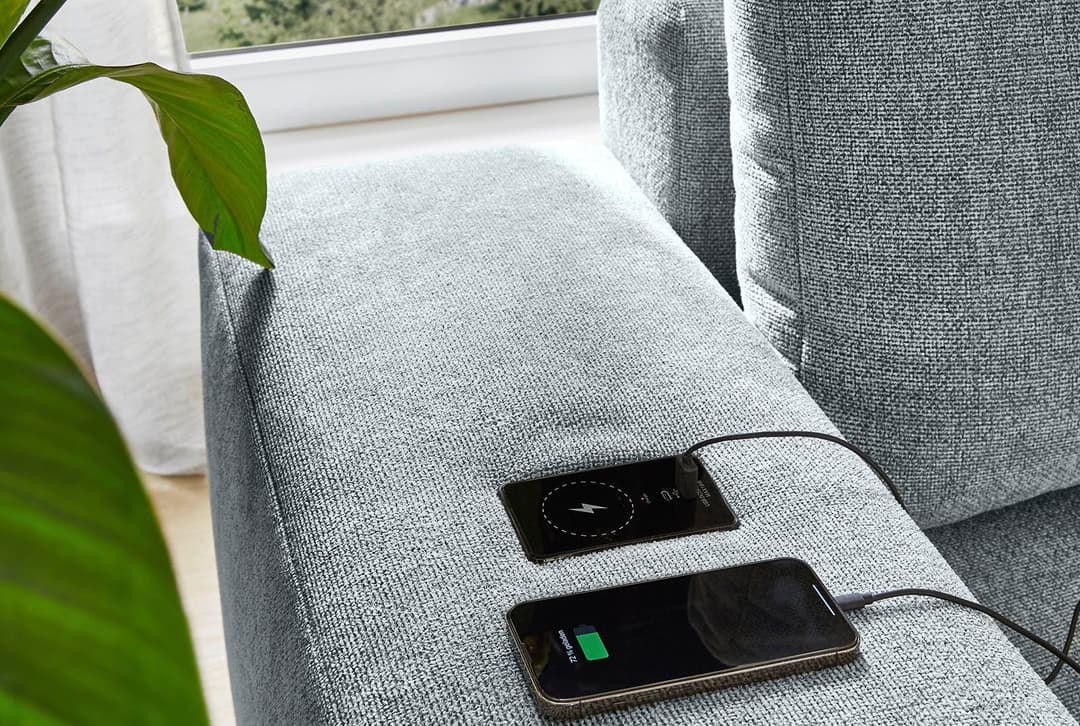 Jockenhöfer Gruppe Ecksofa Luciano L-Form | Grau