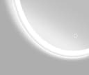 welltime LED-Lichtspiegel Aura | Silber 4