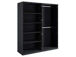 Home affaire Kleiderschrank BELLOT | Schwarz