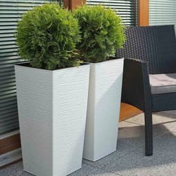Siena Garden Pflanzkübel | Weiß