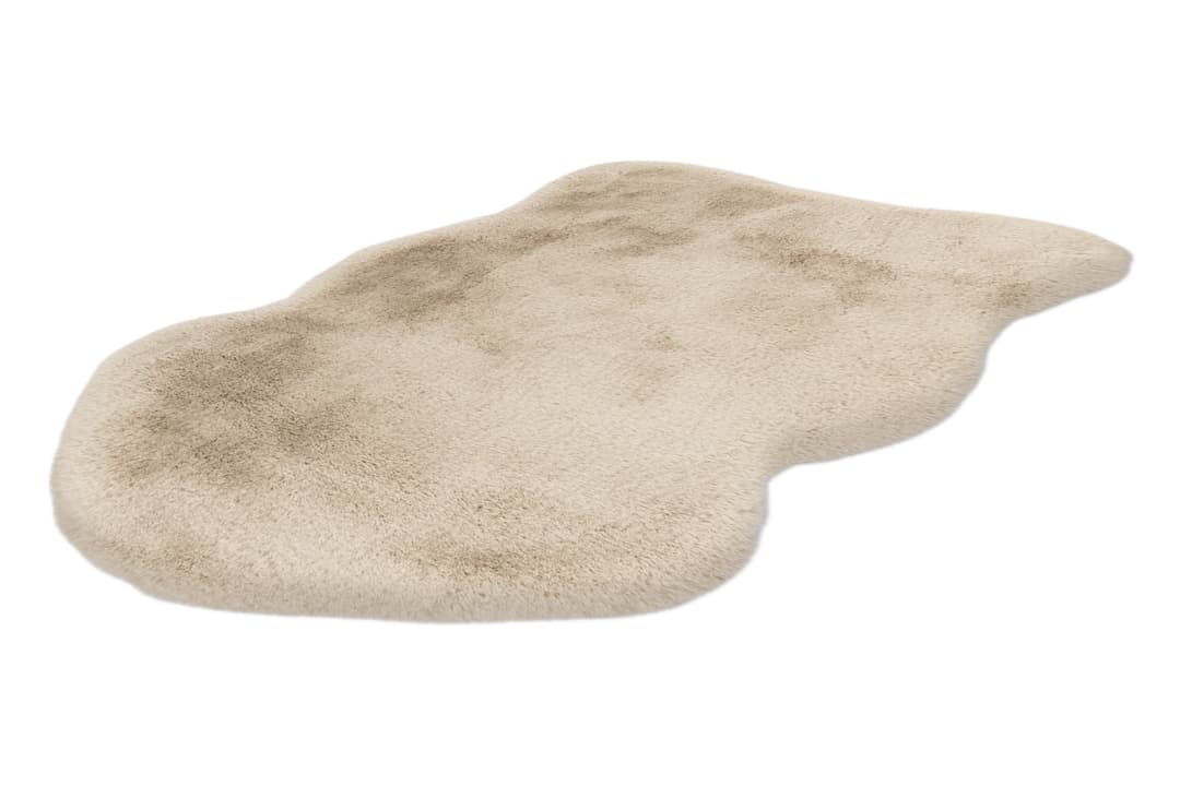 Obsession Infinity 201 Kunstfell Teppich | Beige