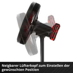 Einhell Akku-Ventilator GE-CF 18/320 P Li-Solo | Schwarz