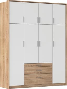 rauch Kleiderschrank HILDESHEIM | Holztöne