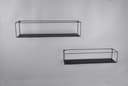 MIRRORS AND MORE Ablageregal Tinka | Schwarz 2