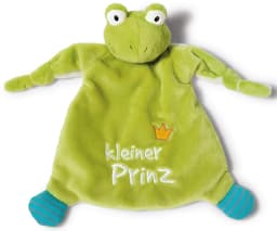 Nici My First NICI Froschkönig Schmusetuch | Grün