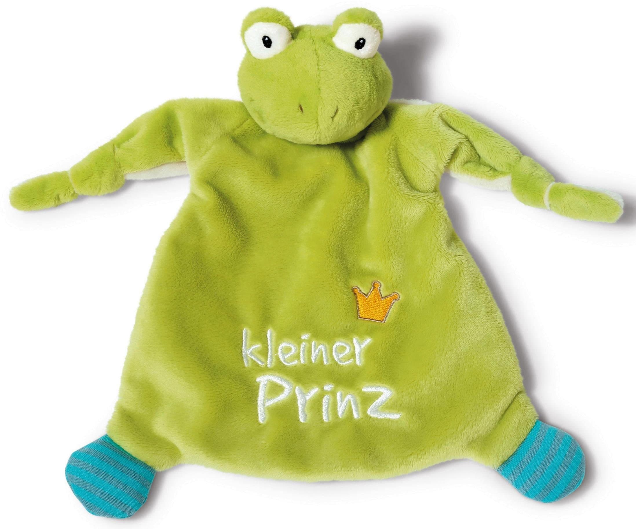 Nici My First NICI Froschkönig Schmusetuch | Grün