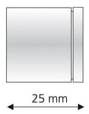 Liedeco Wandbefestigung | Schwarz 2