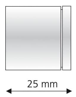 Liedeco Wandbefestigung | Schwarz