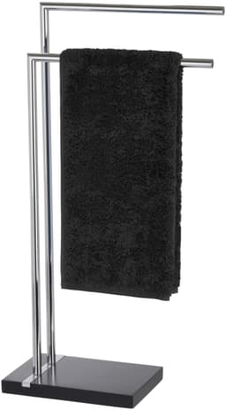 WENKO Handtuchständer Noble Black | Schwarz
