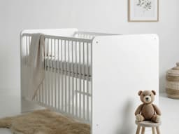 Begabino Babybett Bibo | Weiß