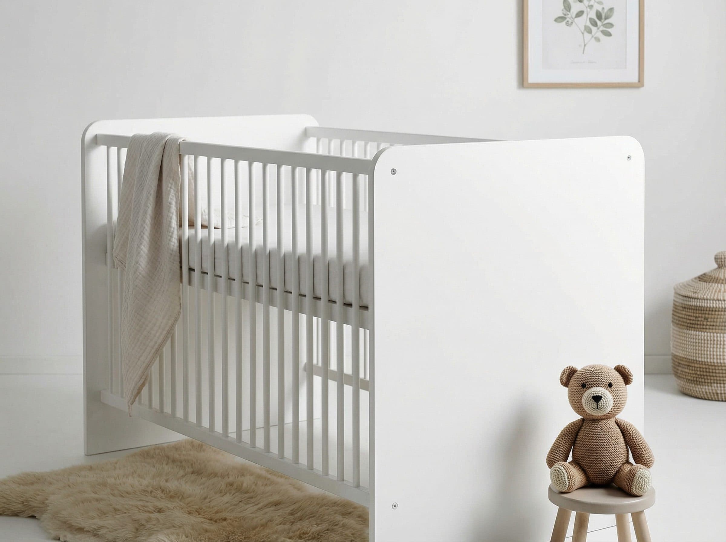 Begabino Babybett Bibo | Weiß