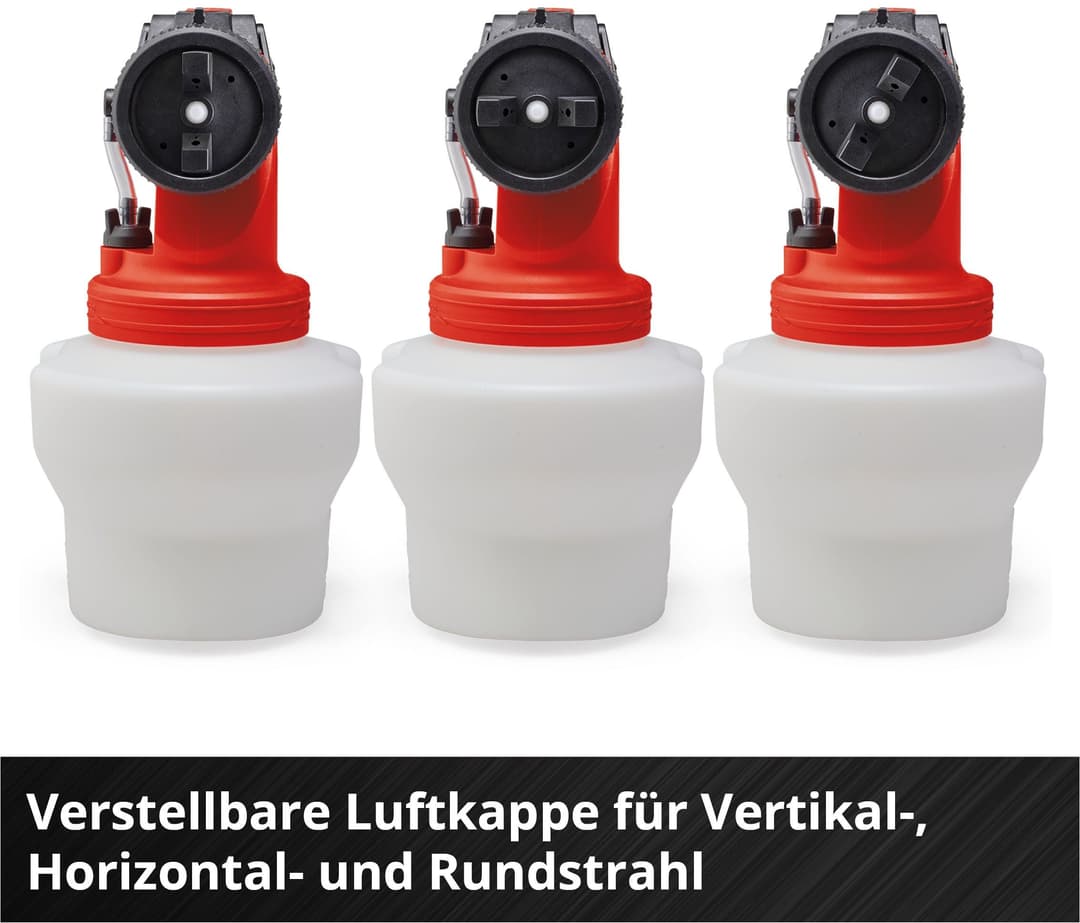Einhell TE-SY 18/90 Li-Solo Akku-Farbsprühgerät | Mehrfarbig