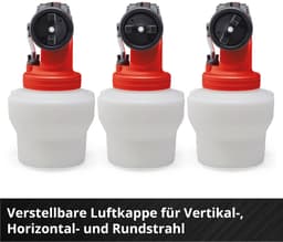 Einhell TE-SY 18/90 Li-Solo Akku-Farbsprühgerät | Mehrfarbig