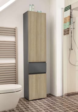 Home affaire Hochschrank Wisla | Braun