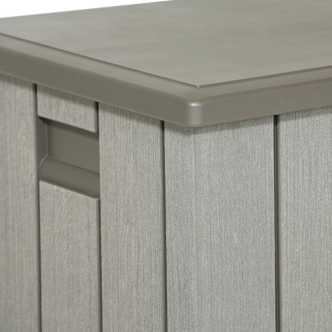 Lifetime Kissenbox Premium Wood | Grau