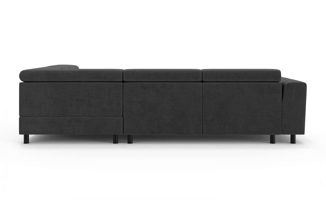 OTTO home Ecksofa AADEN Schlafsofa | Schwarz