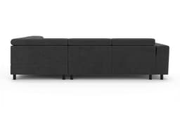 OTTO home Ecksofa AADEN Schlafsofa | Schwarz