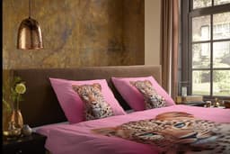 PURE luxury collection Leona Bettwäsche-Set | Rosa