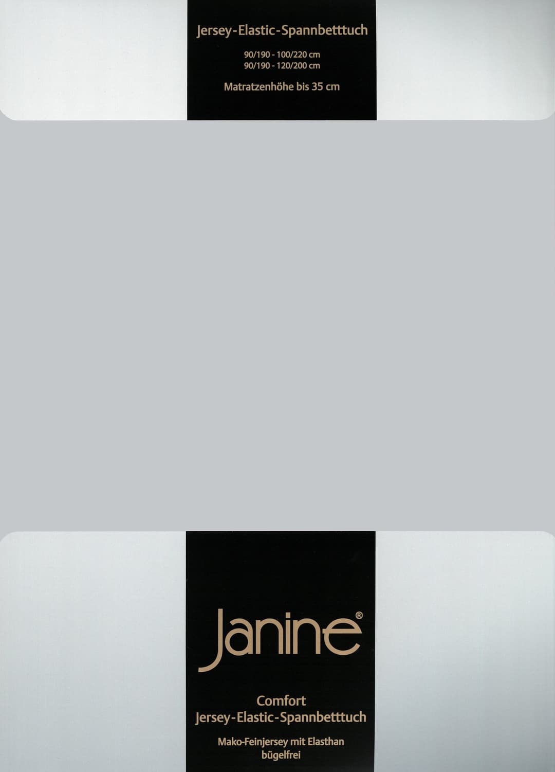 Janine Spannbettlaken ELASTIC 5002 | Silber