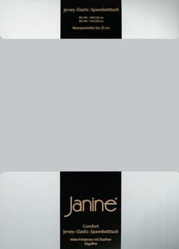 Janine Spannbettlaken ELASTIC 5002 | Silber