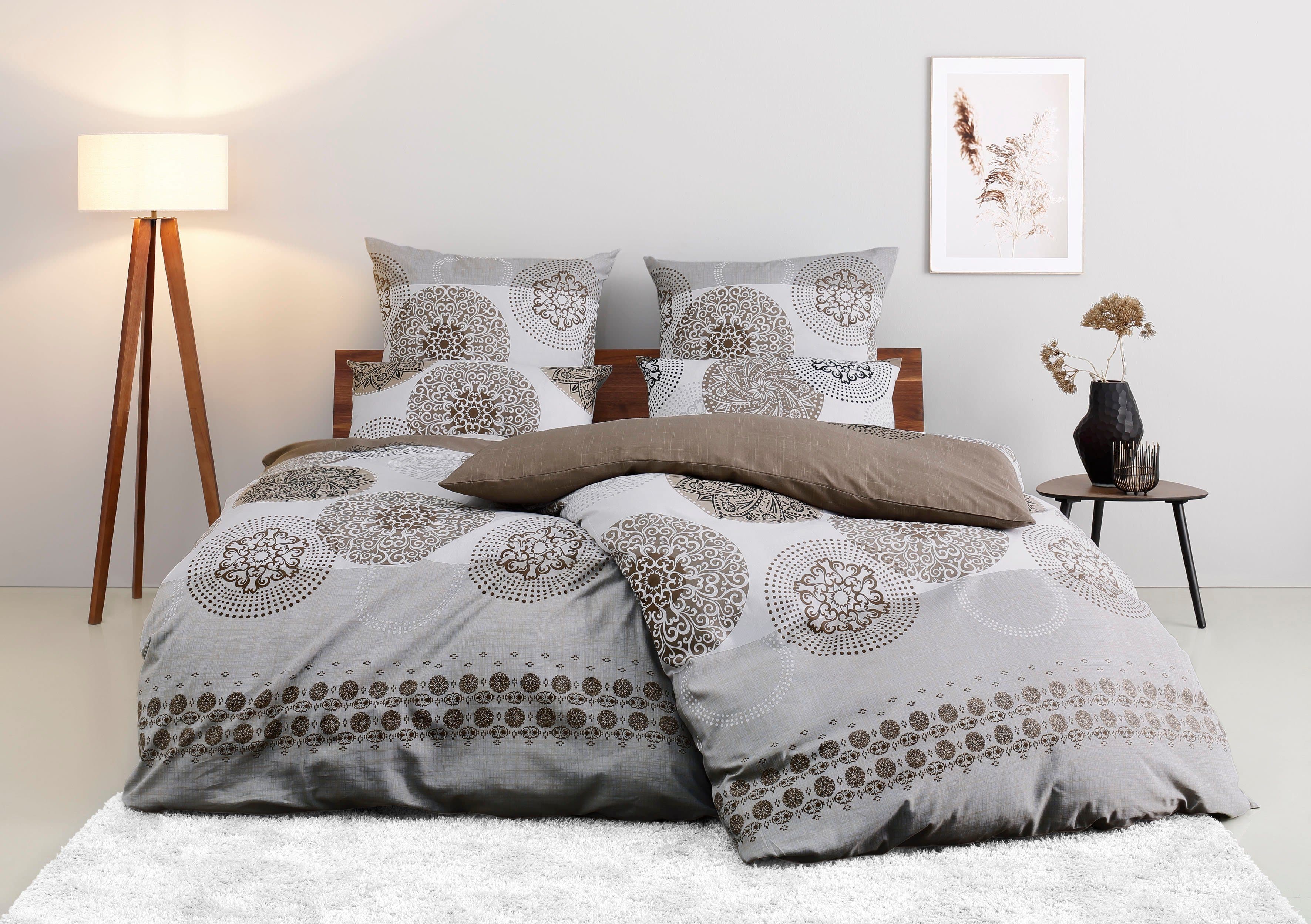 OTTO home Bettwäsche Tesso | Grau