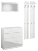 borchardt Möbel Garderoben-Set Vaasa 3 | Weiß