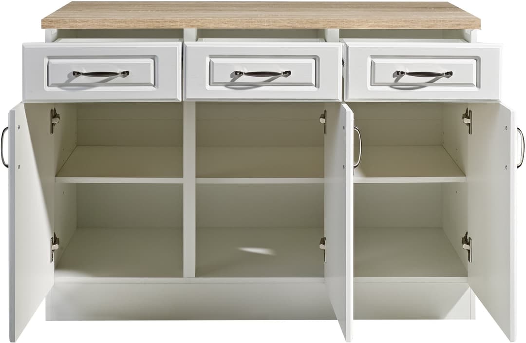 wiho Küchen Unterschrank Linz | Weiß