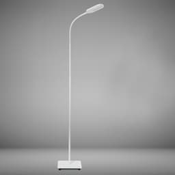 B.K.Licht LED Stehlampe | Weiß