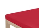 OTTO home Spannbettlaken Topper Basic | Rot 2