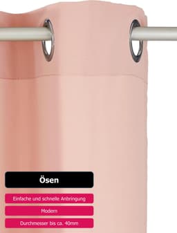 OTTO home Vorhang Raja | Rosa