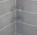 Wenko Duschablage Exclusiv 2 Etagen | Silber 5