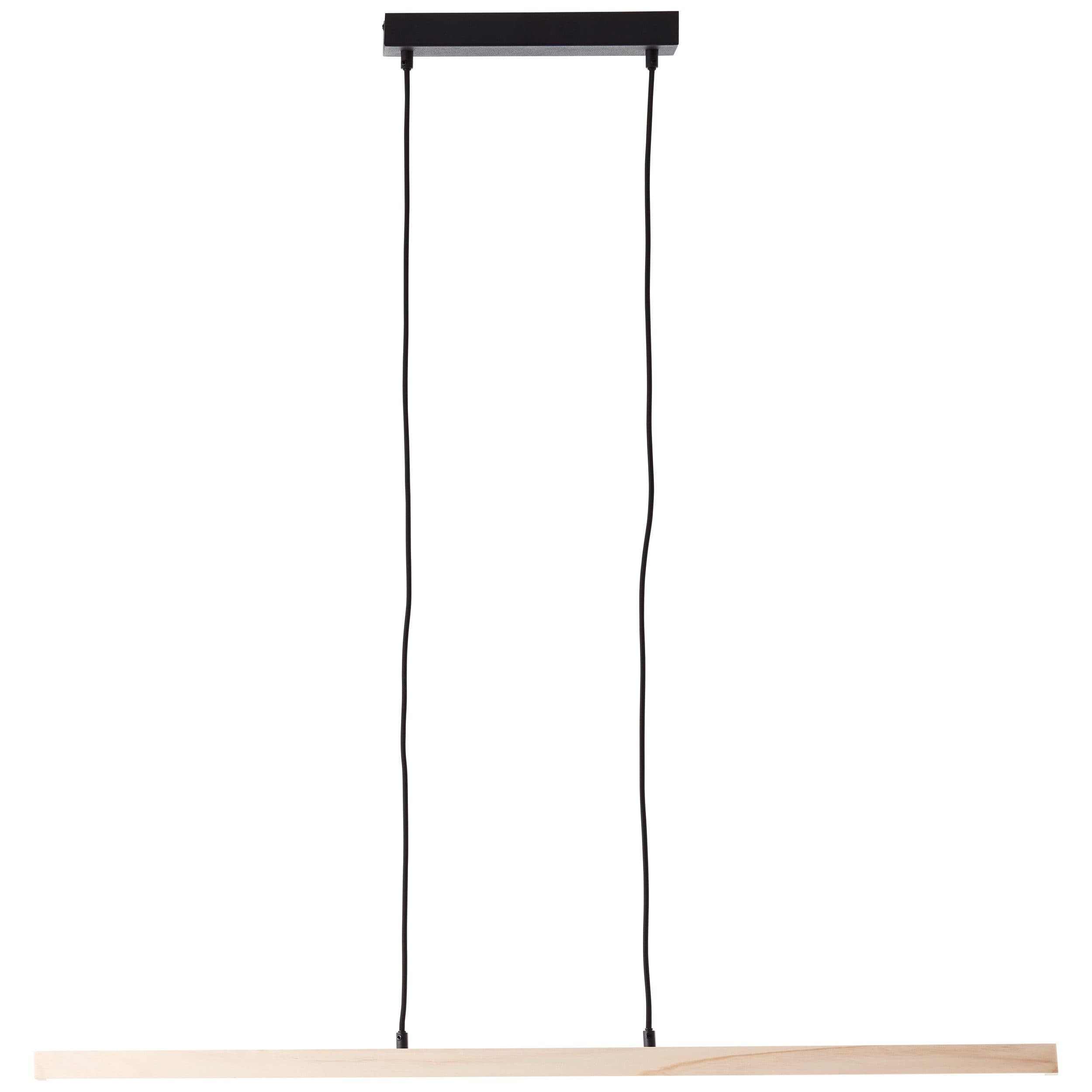 Brilliant LED Pendelleuchte Arion | Holztöne