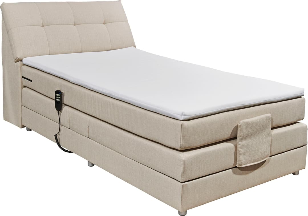 ED EXCITING DESIGN Boxspringbett Carpino | Beige