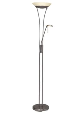 Brilliant LED Deckenfluter Finn | Grau