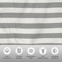 OTTO home Big Stripe Bettwäsche-Set | Grau 2