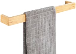 WENKO Handtuchhalter Bambusa | Holztöne