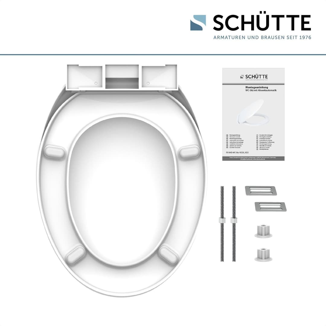 Schütte WC-Sitz UNI | Weiß