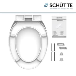 Schütte WC-Sitz UNI | Weiß