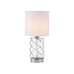 JUST LIGHT Tischleuchte DEVA | Silber