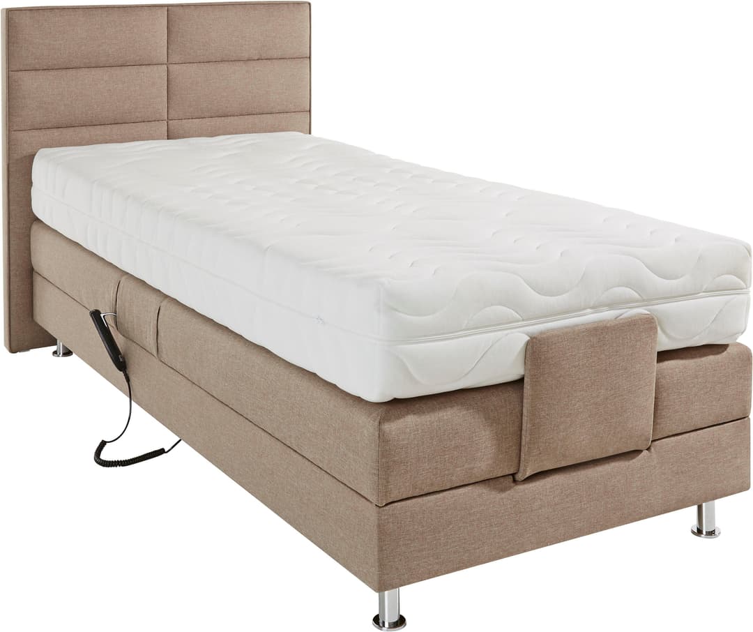 Westfalia Schlafkomfort Boxbett mit Motor | Beige