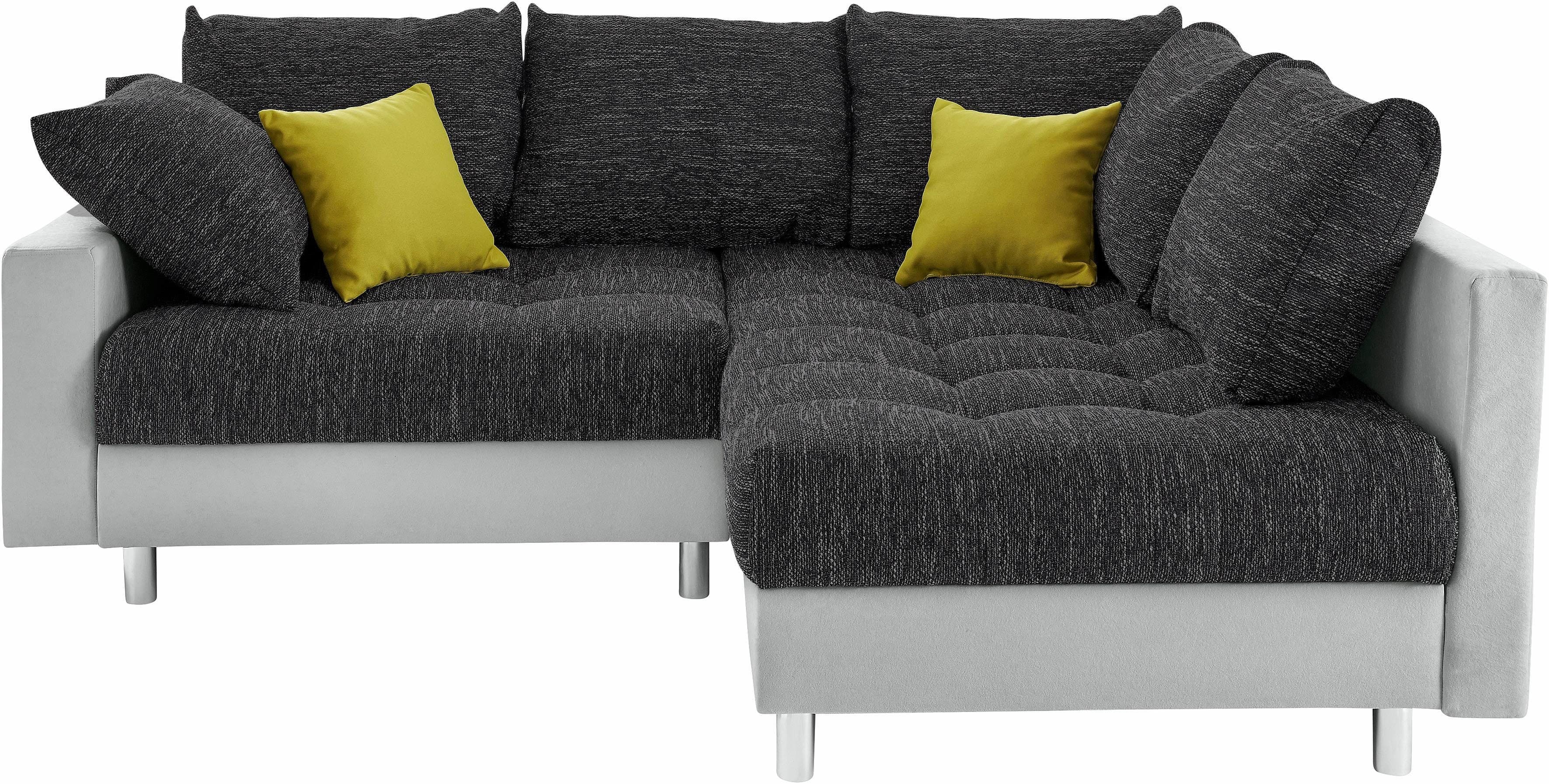 COLLECTION AB Ecksofa Antonia L-Form | Grau