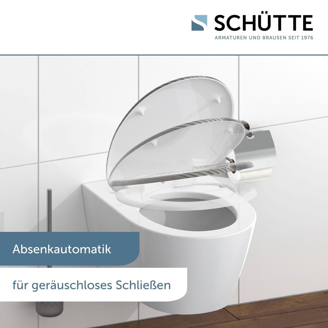 Schütte WC-Sitz Segeln | Grau