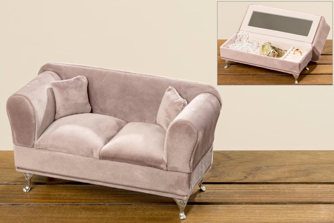 Home affaire Schmuckkasten Sofa | Rosa
