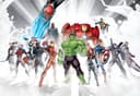Komar Fototapete Avengers Unite | Mehrfarbig
