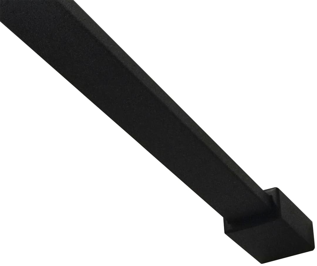 welltime Walk-in-Dusche Tetra | Schwarz