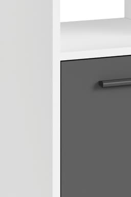 byLIVING Gamingtisch Fox | Weiß