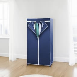 WENKO Stoffschrank Modell Air | Blau
