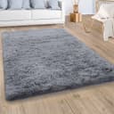 Paco Home Hochflor-Teppich Silky 591 | Grau 5