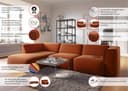 OTTO home Ecksofa Merid L-Form | Beige 3