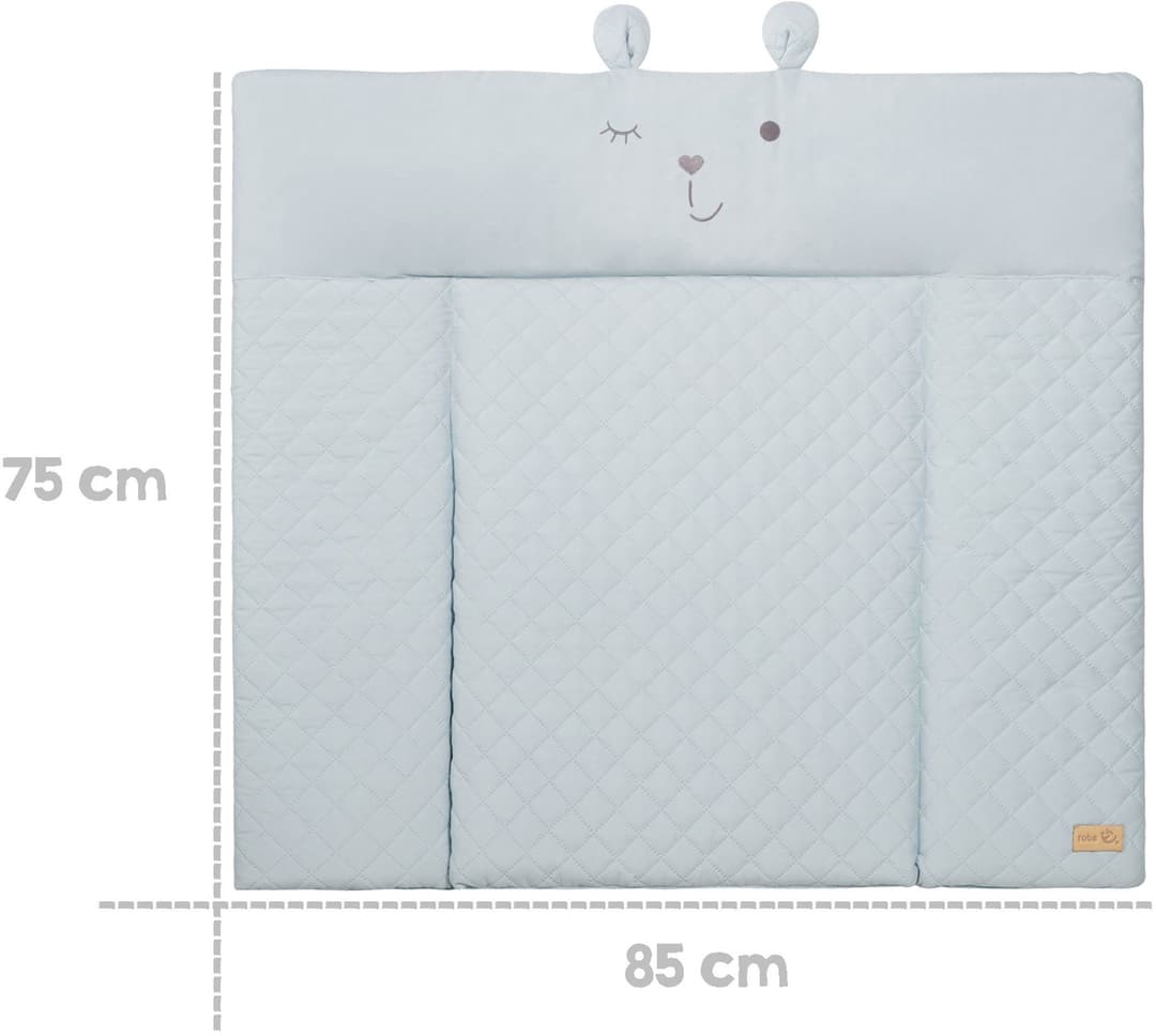 roba
            
            Wickelauflage Style, Soft, sky | Blau